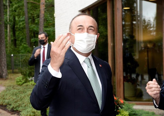 Archivo - El ministro de Exteriores turco, Mevlut Cavusoglu