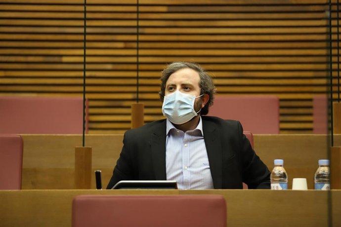 Archivo - El diputado de Cs en Les Corts Valencianes Eduardo del Pozo