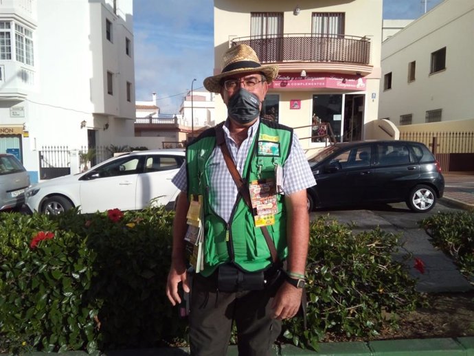 El vendedor Francisco Javier Bernal