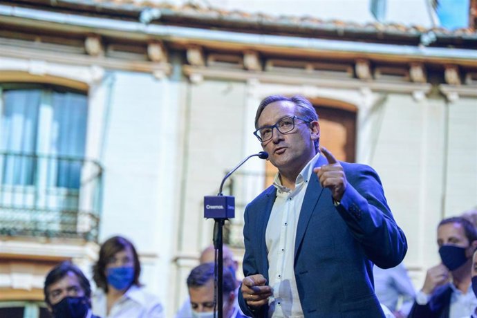 El presidente del PP de Teruel, Joaquín Juste.