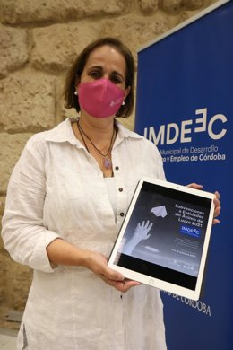 La presidenta del Instituto Municipal de Empleo y Desarrollo Económico de Córdoba (Imdeec), Blanca Torrent.