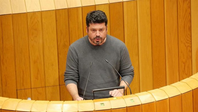 El portavoz de Industria del BNG, Mon Fernández