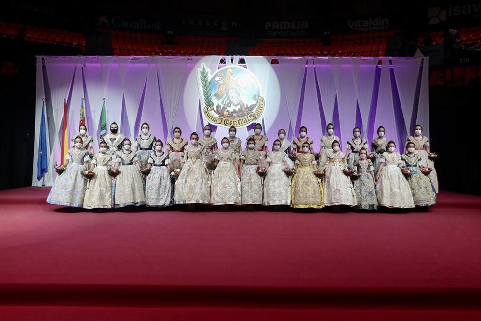 Cortes de Honor de las Falleras Mayores de Valncia de 2022