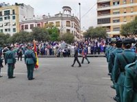 Abucheos a Marlaska en el acto central de la Guardia Civil en Córdoba que el ministro califica como "anécdota"