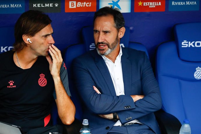 Vicente Moreno, entrenador del RCD Espanyol
