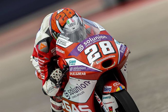 El piloto español Izan Guevara en el GP Las Américas