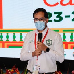 El director de la Dirección de Impuestos y Aduanas Nacionales de Colombia (DIAN), Lisandro Junco Riveira