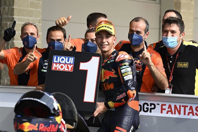 Raul Fernández, ganador del GP Las Américas