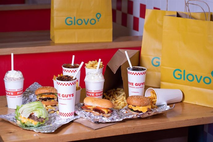 Five Guys España y Glovo