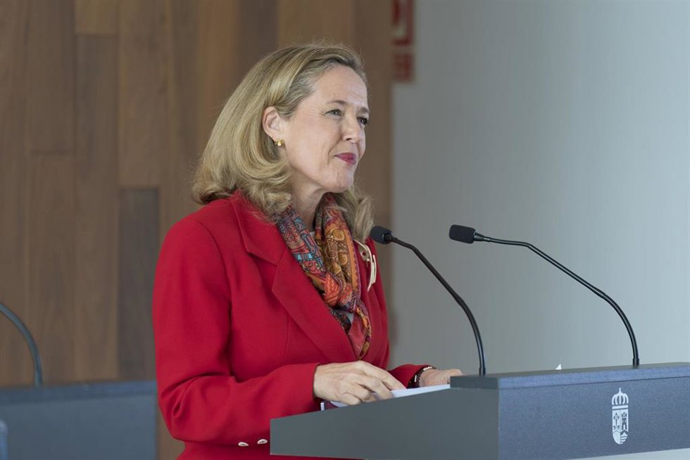 La vicepresidenta primera y ministra de Asuntos Económicos y Transformación Digital, , Nadia Calviño.