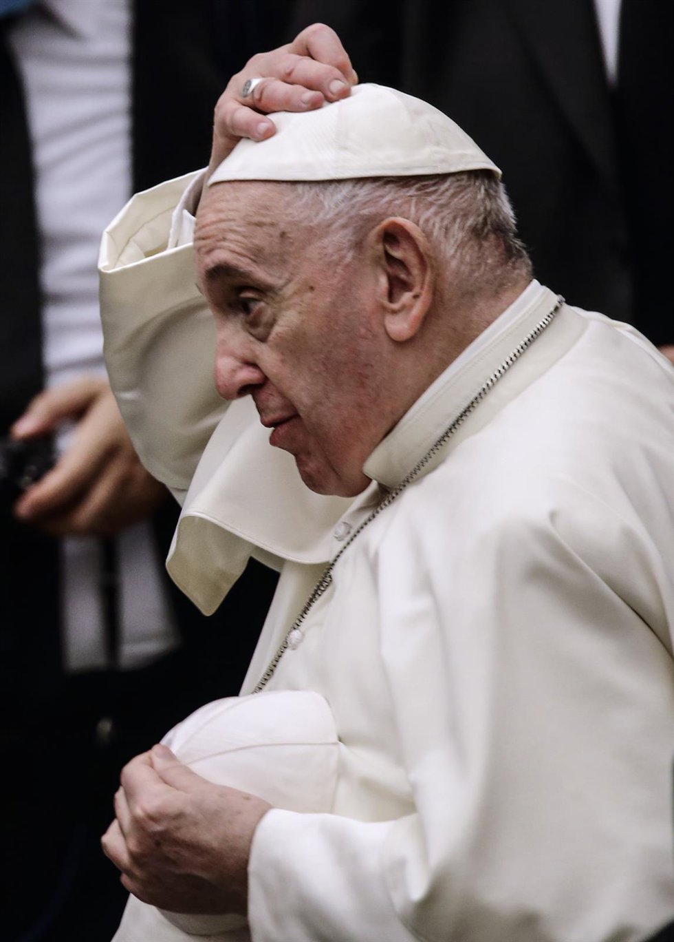 El Papa en la audiencia general del pasada semana