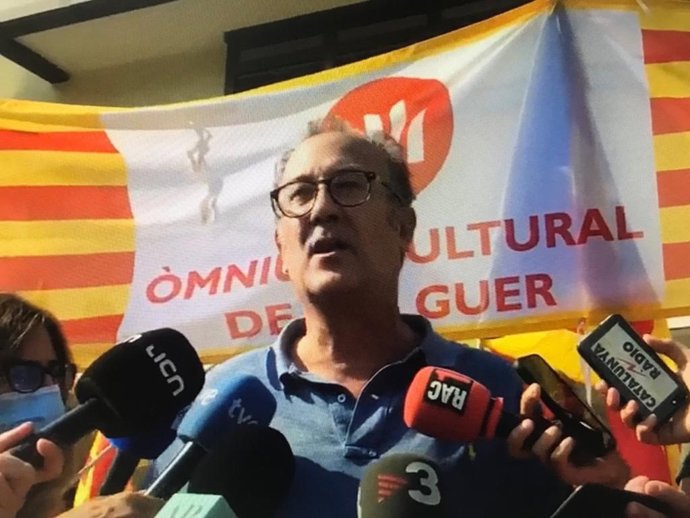 El miembro de la junta de mnium Cultural Xavier Antich