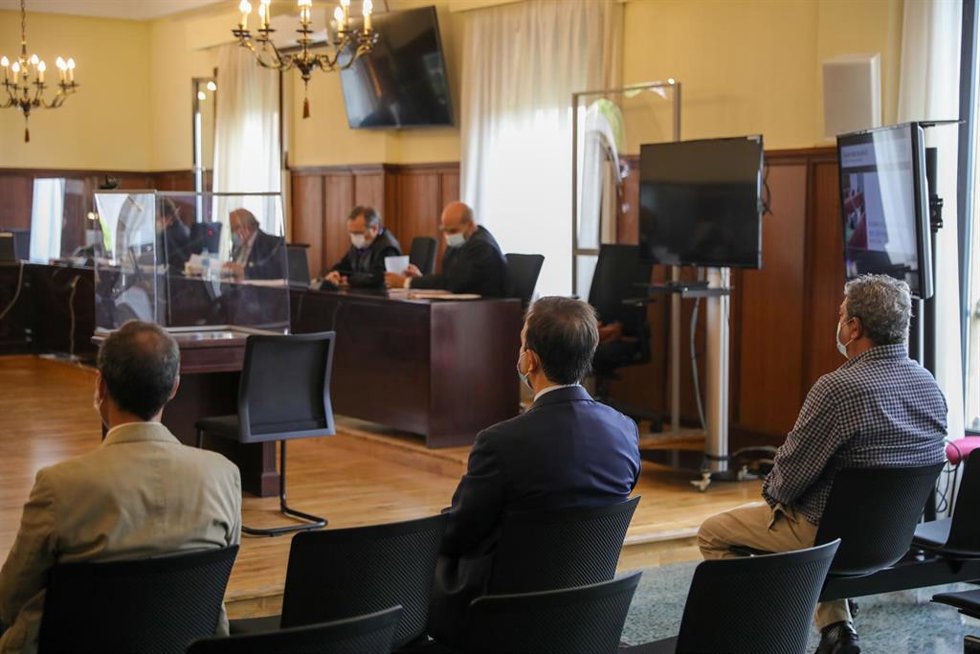Imagen de archivo de la primera sesión del juicio