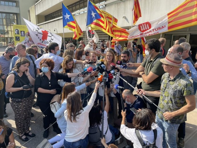 La portavoz adjunta de ERC en el Parlament, Meritxell Serret