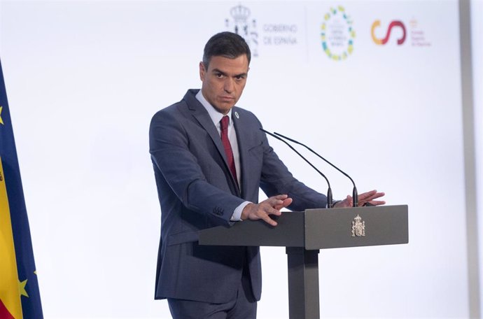 El presidente de Gobierno, Pedro Sánchez