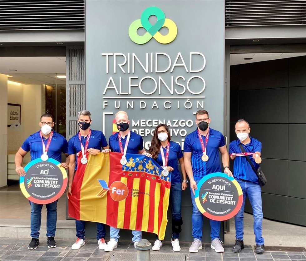 La Fundación Trinidad Alfonso homenajea a los medallistas FER en los Juegos Paralímpicos de Tokyo 2020.