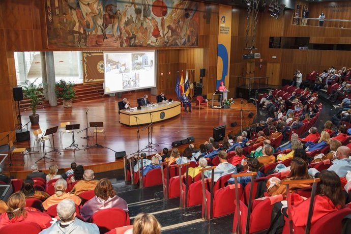 Acto de apertura del curso académico de la ULPGC 2021/2022