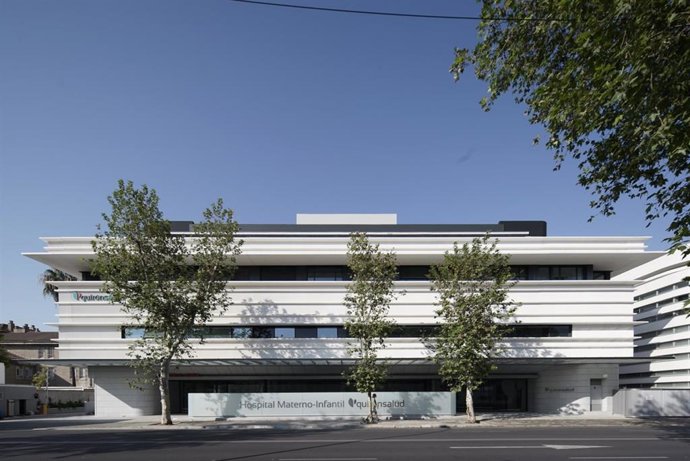 Fachada del Hospital Materno-Infantil Quirónsalud Sevilla