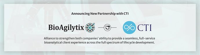 BIOAGILYTIX ANNOUNCES NEW PARTNERSHIP WITH CTI