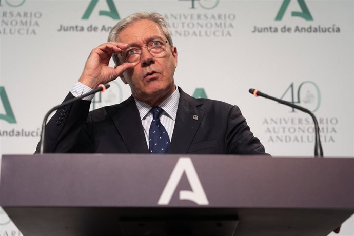 Archivo - El consejero de Transformación Económica, Industria, Conocimiento y Universidades, Rogelio Velasco, en una foto de archivo.