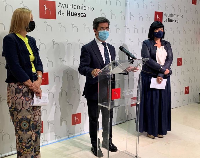 Rueda de prensa sobre el Proyecto de Movilidad Sostenible del Ayuntamiento de Huesca