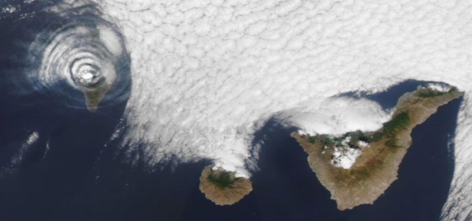 El Índice de Calidad del Aire (ICA) registra en tiempo real datos de calidad del aire en La Palma, donde el volcán Cumbre Vieja entró en erupción el 19 de septiembre de 2021.