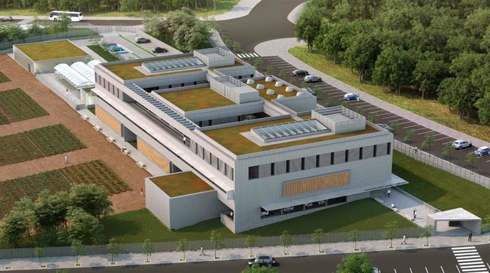 Recreación de cómo será la nueva facultad de Ciencias Agrarias.