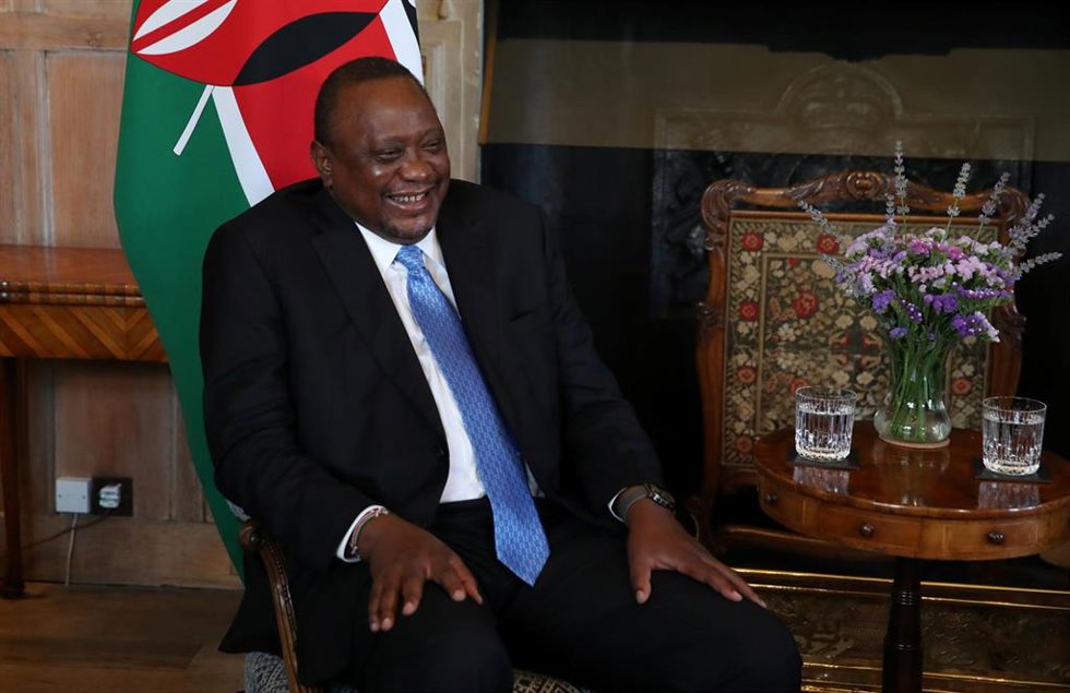 Archivo - El presidente de Kenia, Uhuru Kenyatta.