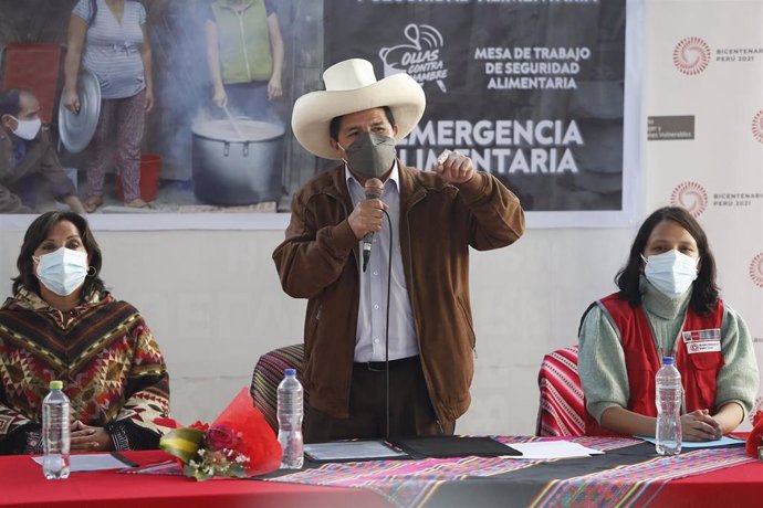 Perú.- Pedro Castillo defiende que "no somos comunistas" ante la OEA y aboga por fomentar las inversiones