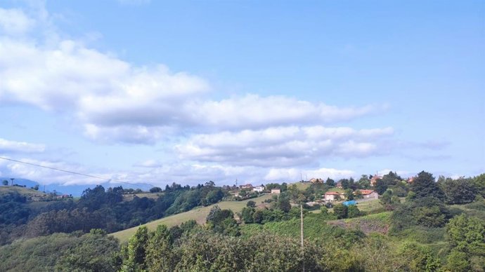 Archivo - Zona rural de Oviedo