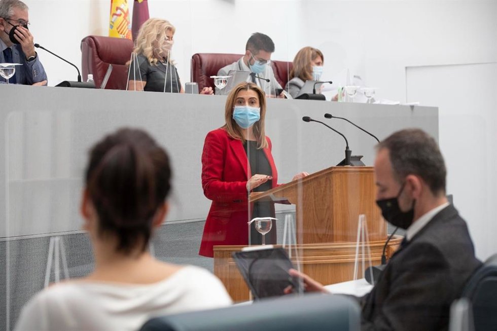 La diputada regional del PSRM-PSOE Carmina Fernández