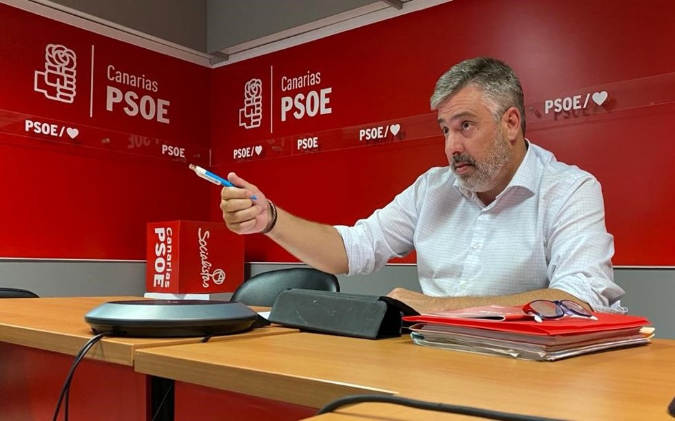 Archivo - El secretario de Organización de la Dirección Regional socialista, Jorge González