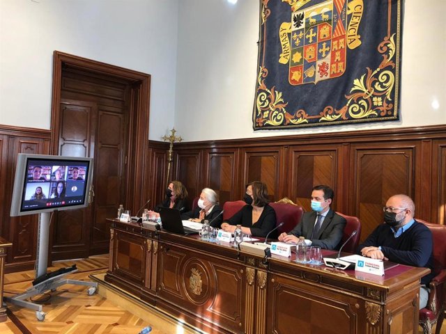 Imagen de la entrega del V Premio Ibérico de Investigación sobre Arquitectura Tradicional.