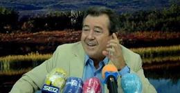 Archivo - Juan Fernández durante la rueda de prensa/Archivo