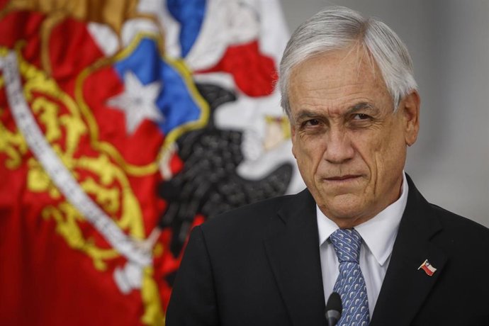 Archivo - El presidente de Chile, Sebastián Piñera