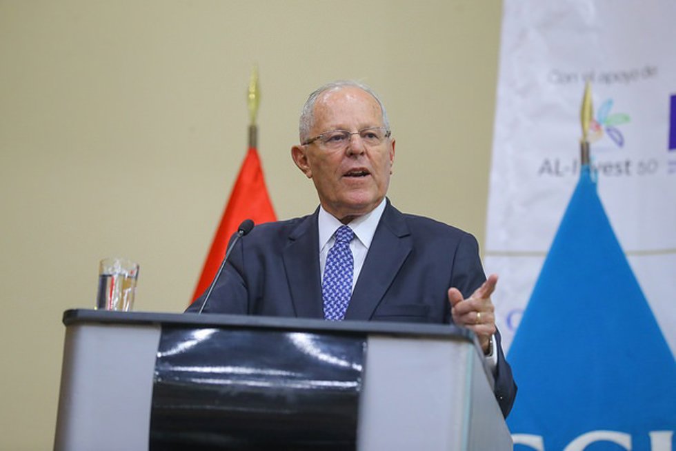Archivo - El expresidente de Perú Pedro Pablo Kuczynski 