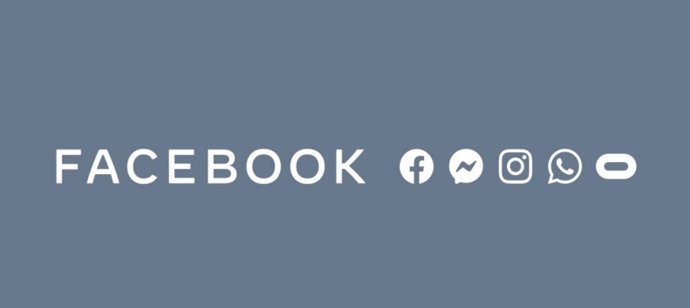Logo de Facebook y sus principales servicios