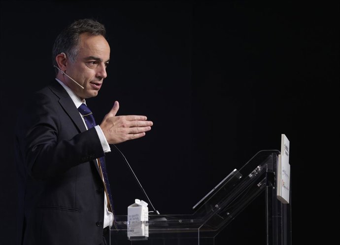 Archivo - El presidente de McKinsey&Company en España y Portugal, Alejandro Beltrán, interviene en el acto inaugural del proyecto 'Generación de oportunidades', a 1 de julio de 2021, en el Auditorio El Beatriz, Madrid, (España). Organizado por mcKinsey&