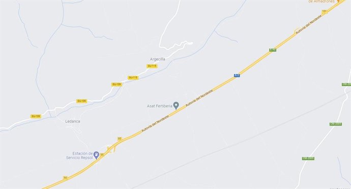 Archivo - Imagen de Argecilla en Google Maps