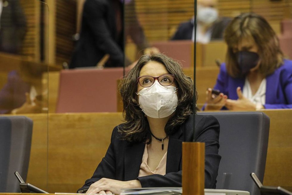 Archivo - La vicepresidenta de la Generalitat, Mónica Oltra.