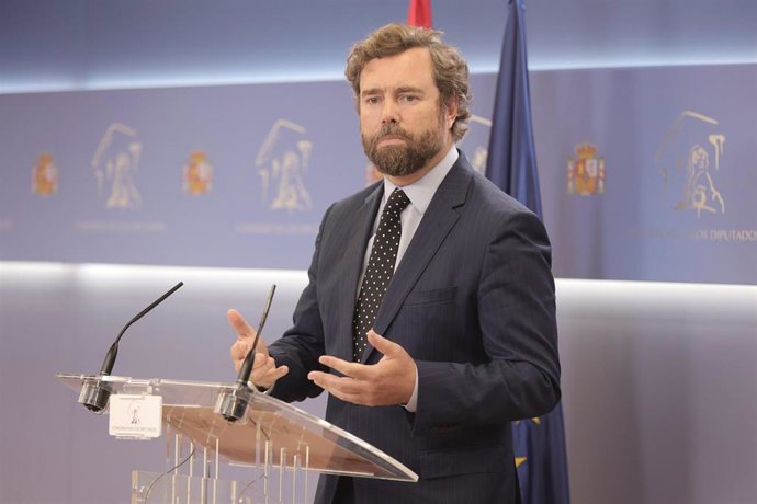 El portavoz de Vox en el Congreso, Iván Espinosa de los Monteros
