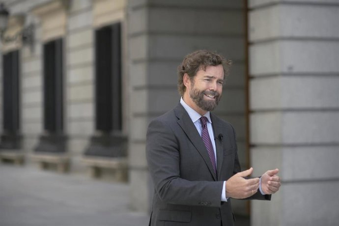 El portavoz de Vox en el Congreso, Iván Espinosa de los Monteros