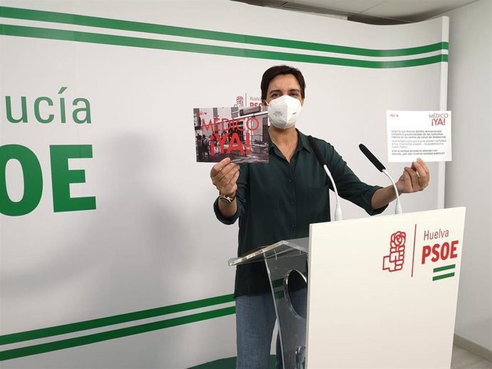 La responsable de Salud del PSOE de Huelva, Susana Rivas.