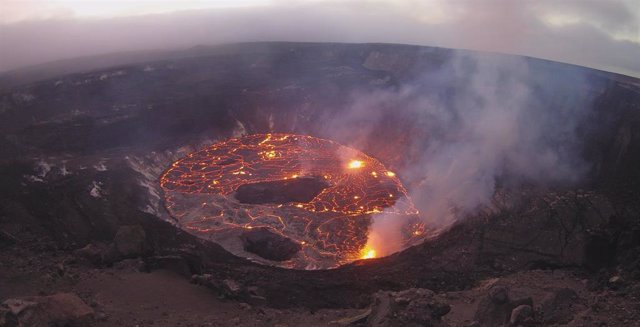 Erupción en el volcán Kilauea