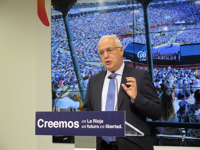 El presidente del PP riojano, José Ignacio Ceniceros, analiza la Convención Nacional del PP
