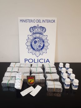 Imagen de las pastillas tranquilizantes intervenidas