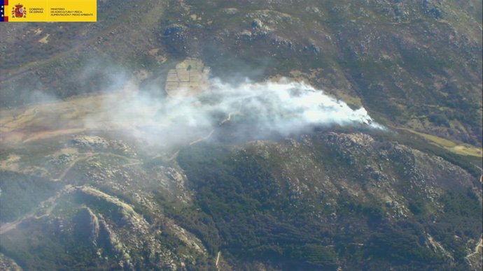 Archivo - Incendio forestal