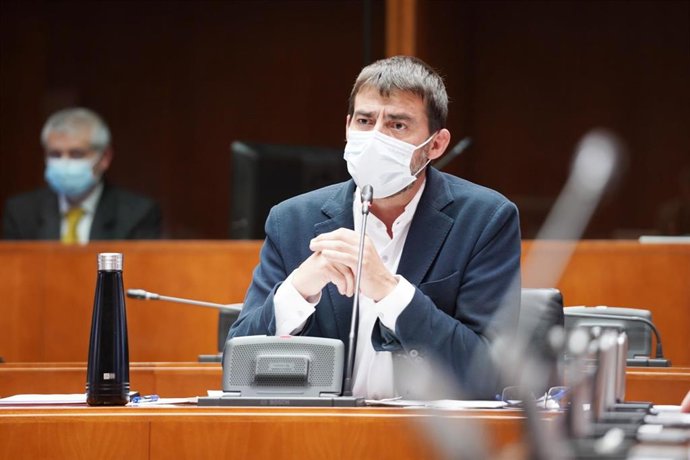 El diputado de IU, Álvaro Sanz.