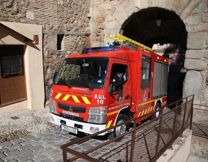 Nuevo camión de bomberos para el Casco de Toledo.