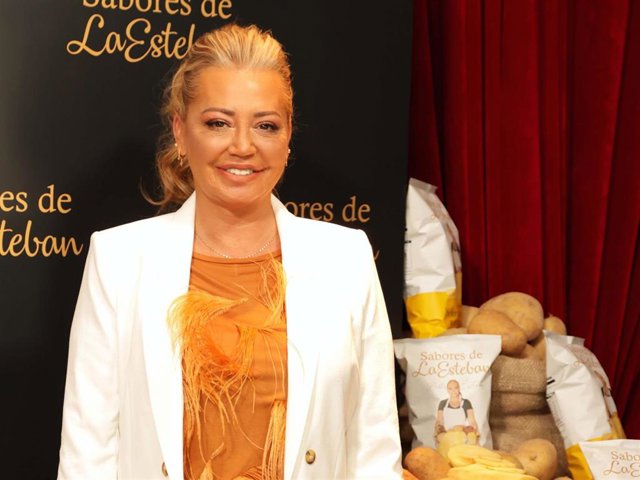 Belén Esteban ha presentado a la prensa sus nuevos productos de 'Los sabores de la Esteban'